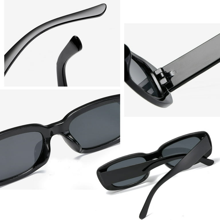5Pcs Classic All-wrap Sunglasses Rectangular Sunglasses  display picture 1