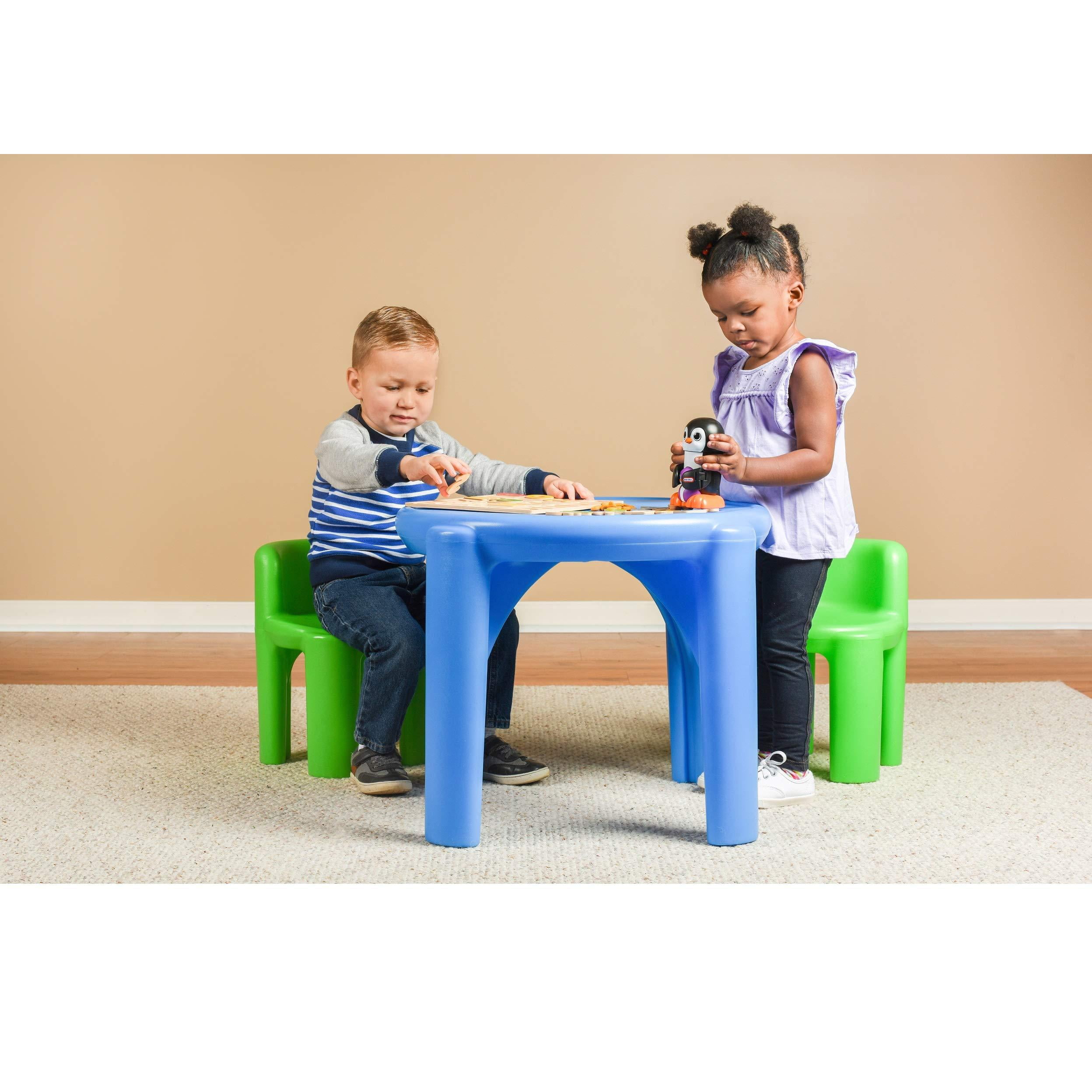 little tikes bright n bold table and chairs set