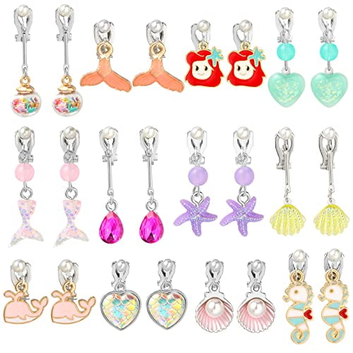 Kids shop mermaid earrings