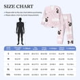 thumbnail image 4 of Sikiie Cute Panda Mens Pajama Set, Soft Warm Long Sleeve Sleepwear, Cozy Button-Down Pjs for Men-Medium, 4 of 7
