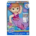 thumbnail image 5 of Baby Alive Shimmer 'n Splash Mermaid Doll, Red Hair, Ages 3 and up, 5 of 8