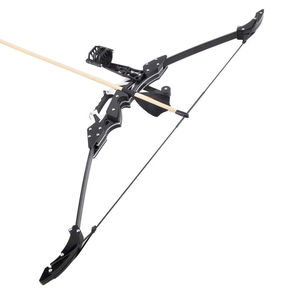 19"18Ibs Archery Mini Recurve Bow Kit High Elastic Fiber Limbs Kid Target