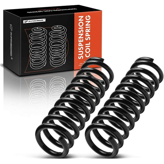 A-Premium 2Pcs Front Suspension Coil Spring Set Compatible with Nissan Frontier 2005-2019, Pathfinder 2005-2012, Xterra 2005-2015 & Suzuki Equator 2009-2012, RWD, Replace# 54010EA001, 54010EA04B