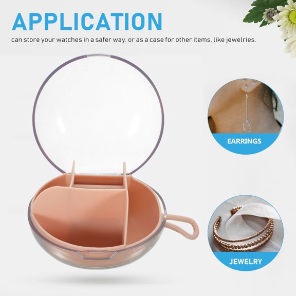 ETEREAUTY Portable Jewelry Organizer Box for Earrings, , Necklaces and Accessories Storage