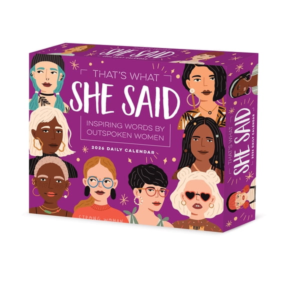 That's What She Said 2026 Box Calendar, (Paperback)