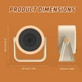 thumbnail image 3 of Homesteed Portable Heater Small Space Desk Heater Quiet Personal Indoor Heater with Dual Heat Settings for Bedroom Bathroom Office, 3 of 8