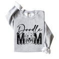 thumbnail image 4 of Doodle Mom Sweatshirt for Women Cute Trendy Sweater for Goldendoodle Owner Gray Sweatshirt Adult Large, 4 of 4