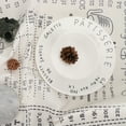 thumbnail image 3 of Décoration de Tablemaison Anglais Motif Lettre Napperon Tapis de Table Savamment Conçu, 3 of 5