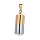 thumbnail image 1 of Collar de pastillas con cápsula abierta de acero inoxidable, porta perfume, recuerdo rosa dorado, 1 of 9