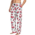 thumbnail image 2 of Yiaed Watermelon Print Men's Lounge Pants, Loose PJ Bottoms, Long Pajama Pants for Men-X-Large, 2 of 5