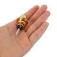 thumbnail image 4 of KAKOWELY guitar strap lock buttons 4pcs Metal Guitar Strap Locks Quick Release Guitar Strap Lock Buttons Secure Guitar Strap Lock System for Electric Acoustic Guitar Gold, 4 of 5