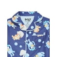 thumbnail image 2 of Bluey Toddler Boys or Girls Long Sleeve Top and Pants Pajama Coat Set, 2-Piece, Sizes 2T-5T, 2 of 3