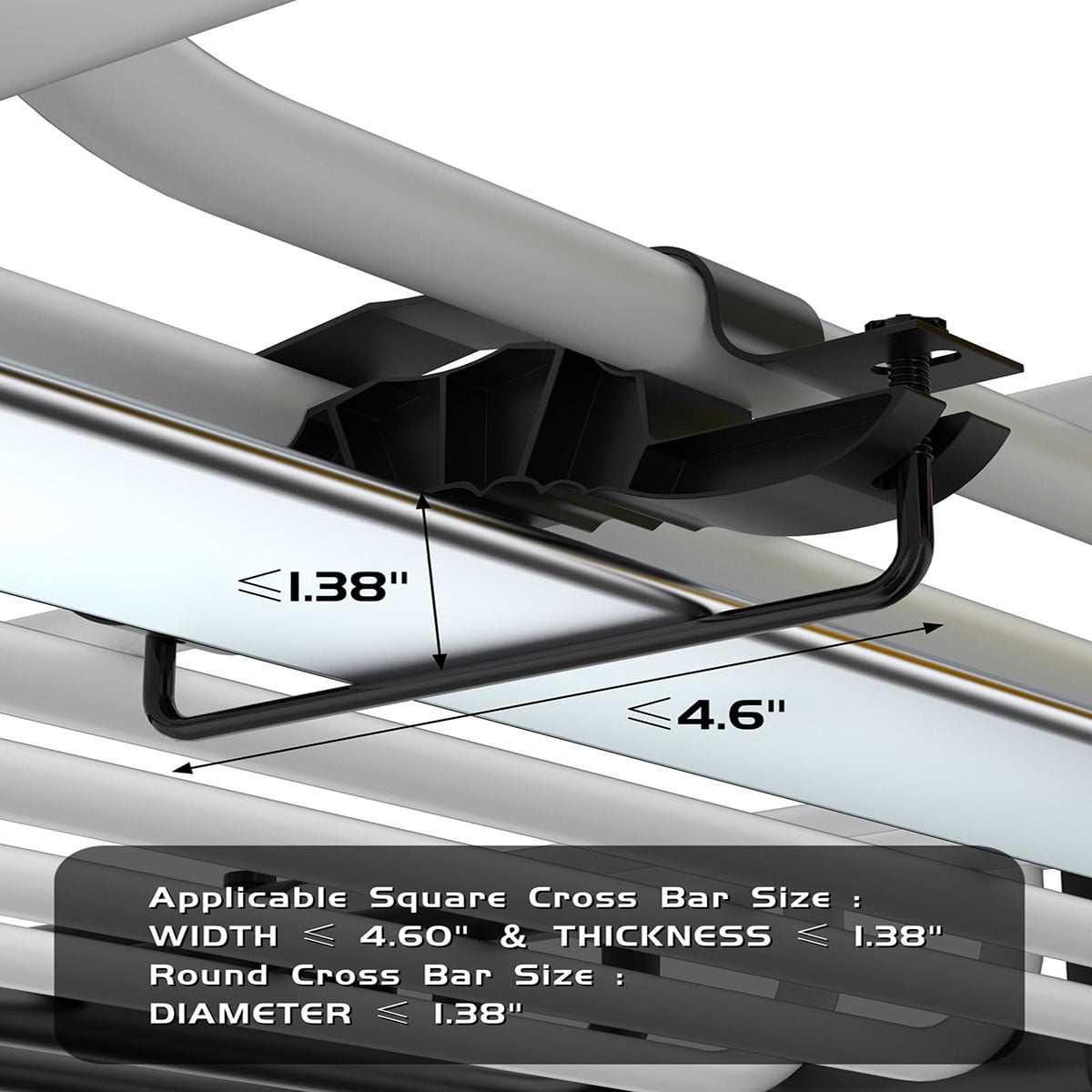 Danolapsi Universal Roof Rack Carrier Basket, 200 Lbs Capacity Car Cargo Rack with Extension Luggage Holder Basket Heavy Duty for SUVs, Trucks, Vehicles