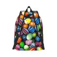 thumbnail image 7 of Easygd Easter Eggs2 Canvas Backpack: Stylish, Lightweight, and Versatile with Large Capacity and Adjustable Straps –, 7 of 7