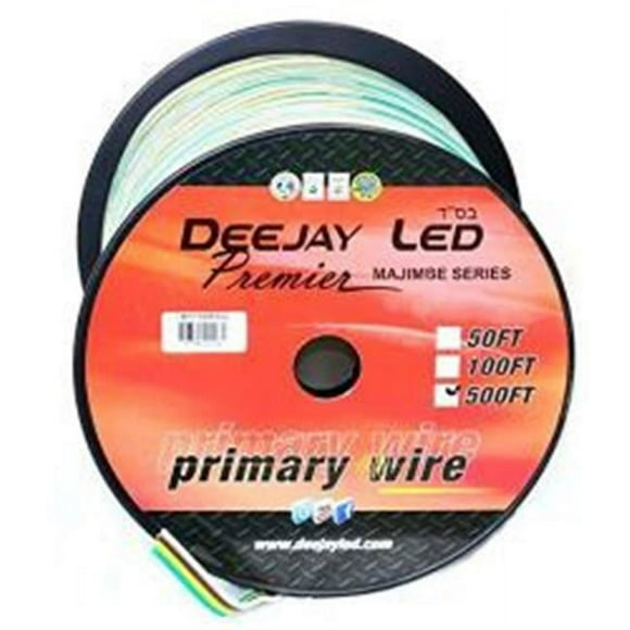 DeeJay TBH164B500 Câble Toronné Primaire à 4 Conducteurs à 16 Canaux, Idéal pour le Raccordement d'Accessoires