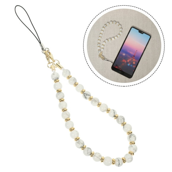 FESTFENDS Beaded Cellphone Chain Phone String Charm Outdoor Use 1Pcs