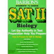 How to Prepare for Sat Ii, Biology: Including Modern Biology in Review [Paperback - Used]