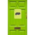 thumbnail image 2 of Carolines Treasures BB7767DS1216 Vietnamese Pot-Bellied Pig Green Wall or Door Hanging Prints, 2 of 2