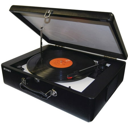 Jensen JTA-420 Portable Turntable with Built-In Speakers Jensen JTA-420 Portable Turntable with Built-In Speakers