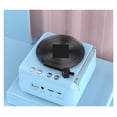 thumbnail image 1 of Atomic Vinyl Record Player Speaker Mini Small Radio Retro Creative Small Gifts ,Simple Setup, 1 of 5