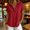 Red plus size button down blouse a1, variant on Yrmaups Loose Fit Short Sleeve Blouse for Women Plus Size, Casual Button Down Collared Top, Soft Stretch Tee for Party Office Travel Daily Outfit, Blue 3XL