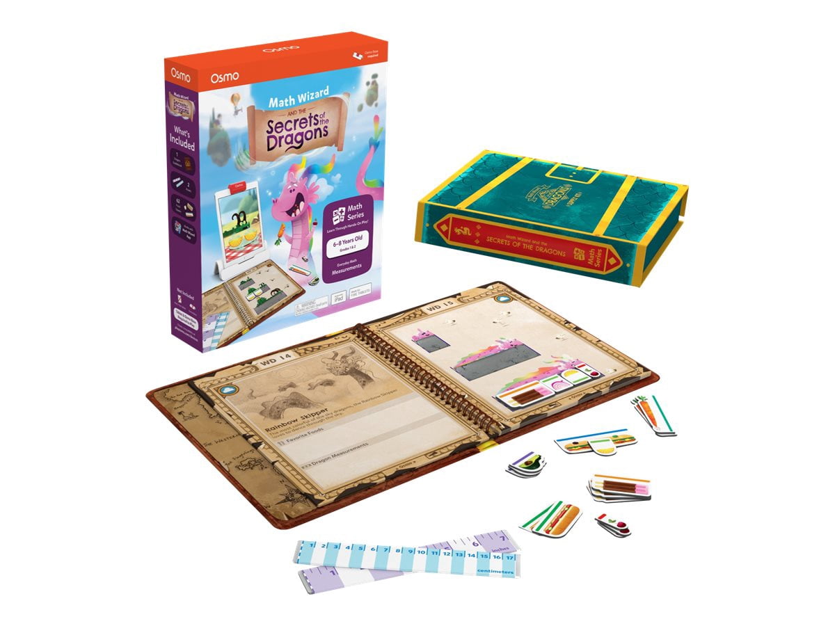 Osmo Math Wizard - The Secrets of the Dragons - educational game -  Walmart.com