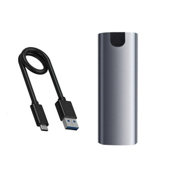 lanema Solid Drives Enclosure Adapter NVME to USB 3.1 B-Key M-Key B M Key Solid Drives Enclosure for 2230/2242/2260/2280