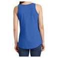 thumbnail image 2 of Ladies Core Cotton Tank Top Royal Medium, 2 of 6