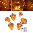 thumbnail image 4 of Linterna de Halloween Luces de cadena Luces de Halloween con pilas Interior Exterior Nuez, 4 of 9