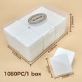 thumbnail image 4 of Toallitas de uñas Bcowos, sin pelusa, 1080 unidades, con funda para uñas de gel, 4 of 7
