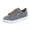Gray, variant on Willtoo Women's Fashion Sneakers, Orthopedic Round Toe Lightweight Shoes, Lace-Up Low-Top Casual Shoes Arch Support Platform Sole Walking Shoes