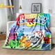 thumbnail image 2 of Manta de anime de moda N-Numberblocks-s, cálida y cómoda, sofá cama de franela, colcha para exteriores, regalo de cumpleaños para niños, 2 of 5