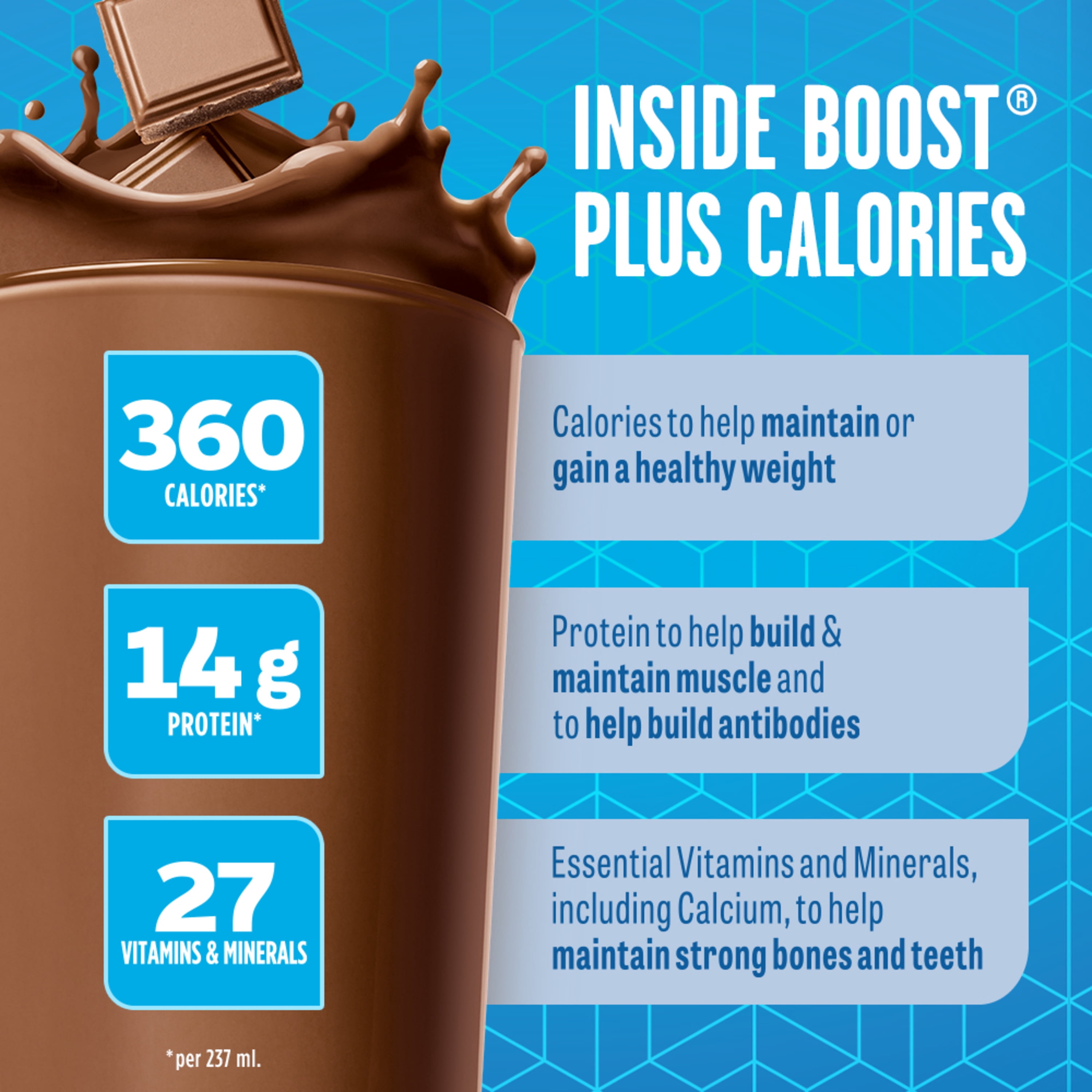 BOOST Complete Nutrition Drink Chocolate
