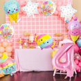 thumbnail image 3 of Set de globos PRELITER Pink Ice Cream número 4 para fiesta de cumpleaños, 3 of 7