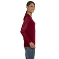 thumbnail image 2 of Womens Heavy Cotton Missy Fit Long-Sleeve T-Shirt 5 Pack, 2 of 2
