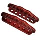thumbnail image 2 of 6 Cue Rack Table Sticks Estante de pared de madera maciza Rod Organizer Stand Cue Clips 1 Set Cue Rack Holder, para clubes Billar Pool Bars Deportes shamjiam Soporte para taco de billar, 2 of 9