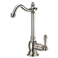 thumbnail image 2 of Whitehaus Collection Robinet d'Eau Froide à Point d'Utilisation Toujours Chaud avec Bec Traditionnel, Nickel Poli, 2 of 6