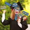 thumbnail image 6 of Happy Graduation 2025 Photo Booth Props 35pcs Funny Large Graduation Photo Props Class of 2025 Grad Decor with Sticks for Kids Boy Girl Women Men Graduation Party Favors Supplies Decorations, 6 of 9