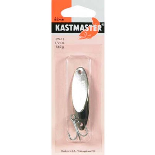 Acme Tackle Kastmaster Fishing Lure Spoon Chrome 1/2 oz.