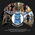 thumbnail image 7 of Honeii Ice Blue Stripes Pattern Men's Workout Tank Top Casual Sleeveless Gym Muscle Shirts Bodybuilding Tee-Medium, 7 of 7