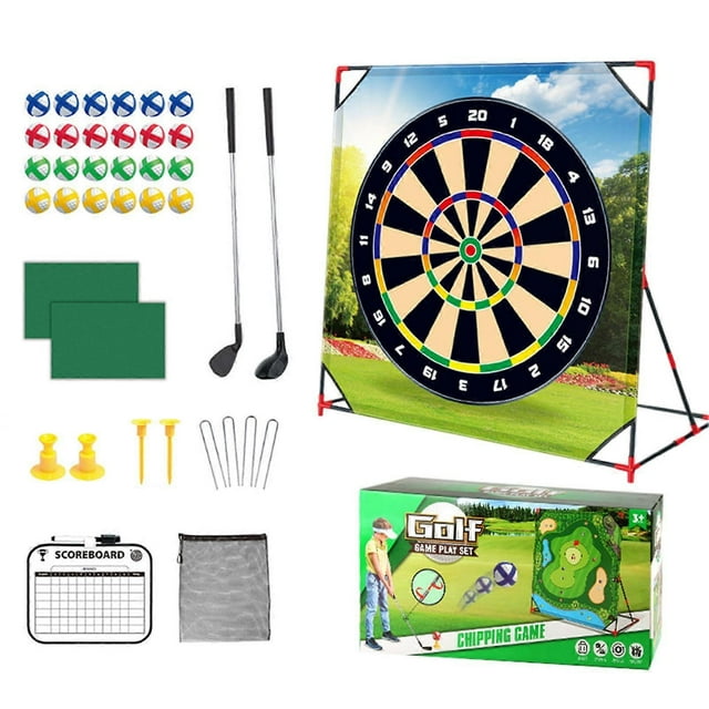 Golf Game Battle Chipping Portable Golf Game for Chip Training Didactic Putting Mat Set Ref: 5421