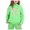 55Light Green121, variant on XAOFW Child Toddler Boys Girls Outfits Long Sleeve Bowknot Printed Warm Hoodie Pullover Tops Jogger Pants Kids 2 Piece Tracksuit Sets Comfortable Clothes Sets 2-3 Years