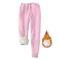 thumbnail image 6 of XXWXYD Kids Girls Fleec𝖾 Sweatpants Sher𝗉a Lined Plush Joggers Winter Warm Cotton Fuzzy Elastic Waist Athleti𝖼 Pants for Play-dates School 3-14 Years, 6 of 6