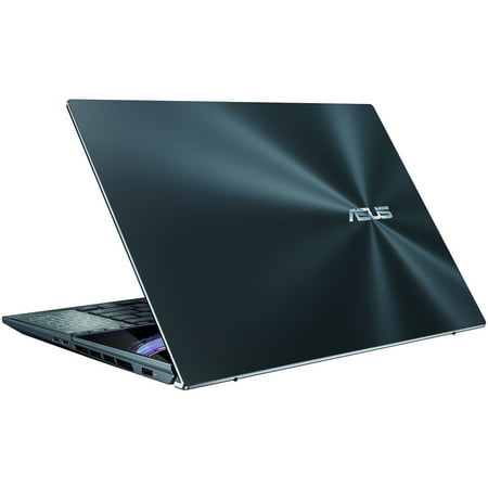 ASUS - ZenBook Pro Duo 15.6" 4K Ultra HD Touch-Screen Laptop - Intel Core i9 - 32GB Memory - NVIDIA GeForce RTX 3070 - 1TB SSD - Celestial Blue