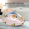 thumbnail image 4 of Yayeee Pillowcase Standard Size Set of 2 Satin Wrinkle Resistant Pillow Case, Cartoon Citrus, 4 of 8