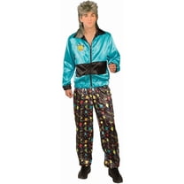 Fun World, Men's 80's Track Suit Adult Costume, Plus Size, Neon Retro — free download