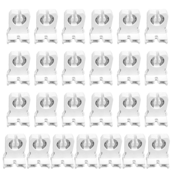 unbranded  50 Pcs Full Spectrum LED Grow Light White Lamp Holder Easy to Install