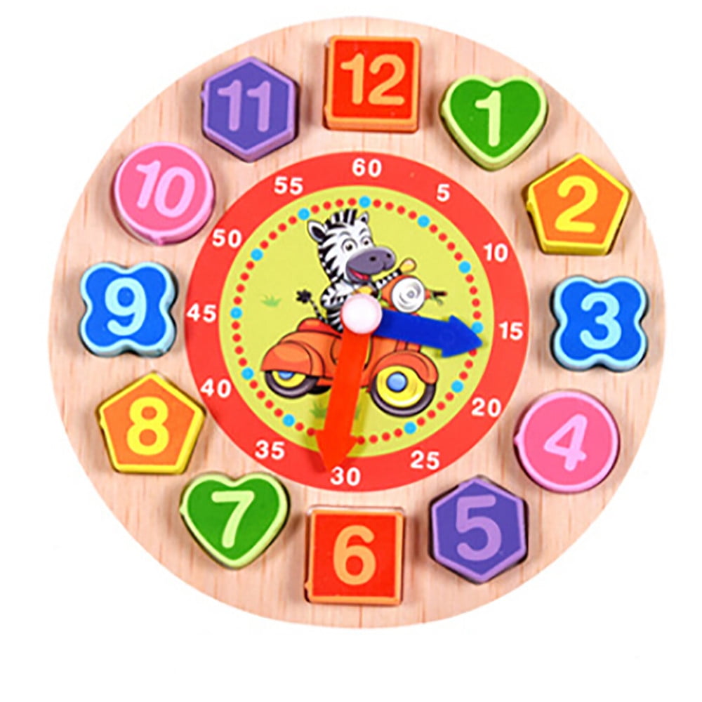 XZNGL Kids Toys Digital Clock Cartoon Animal Educational Toys for