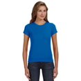 thumbnail image 1 of Camiseta de mujer 1x1 Baby Rib Scoop AZUL ROYAL L Yunque 1441, 1 of 1