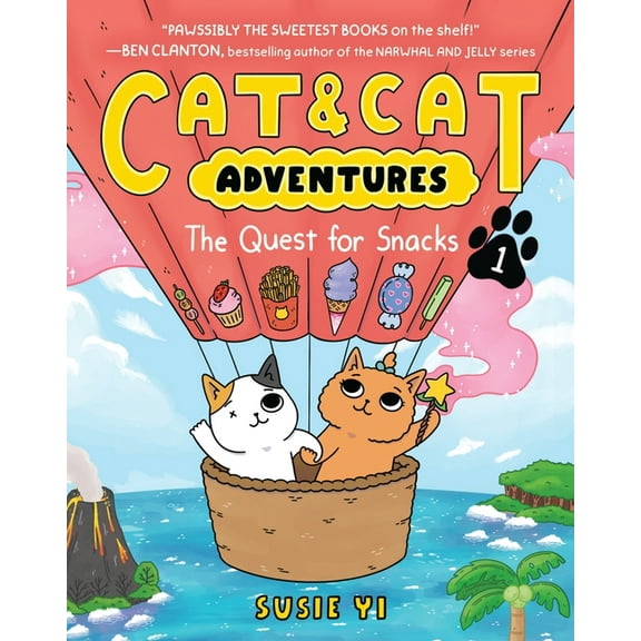 Cat & Cat Adventures Cat & Cat Adventures: The Quest for Snacks, Book 1, (Paperback)